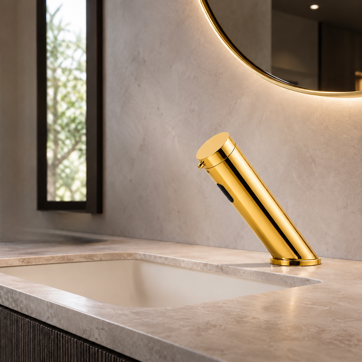 Automatic soap dispensing systems for retail restrooms